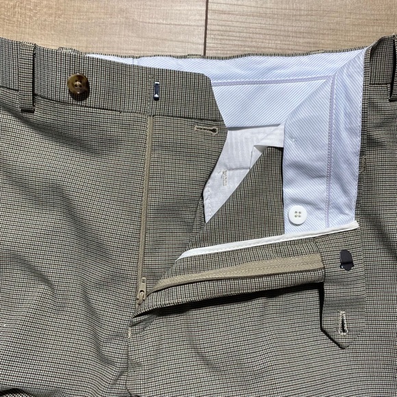 Ralph Ralph Lauren 36x29 Mens Comfort Flex Pant Khaki Brown Green - Picture 6 of 11